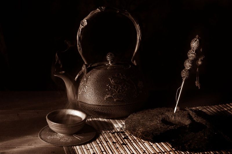 Brewing Puer Tea Using Lu Yu's Method